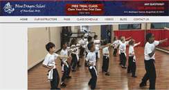 Desktop Screenshot of bluedragonkungfu.com